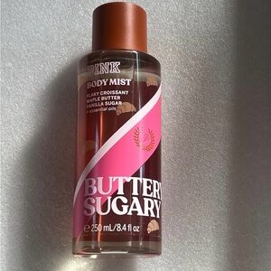 PINK Victoria's Secret Butter Sugary Body Mist - Pink and Brown